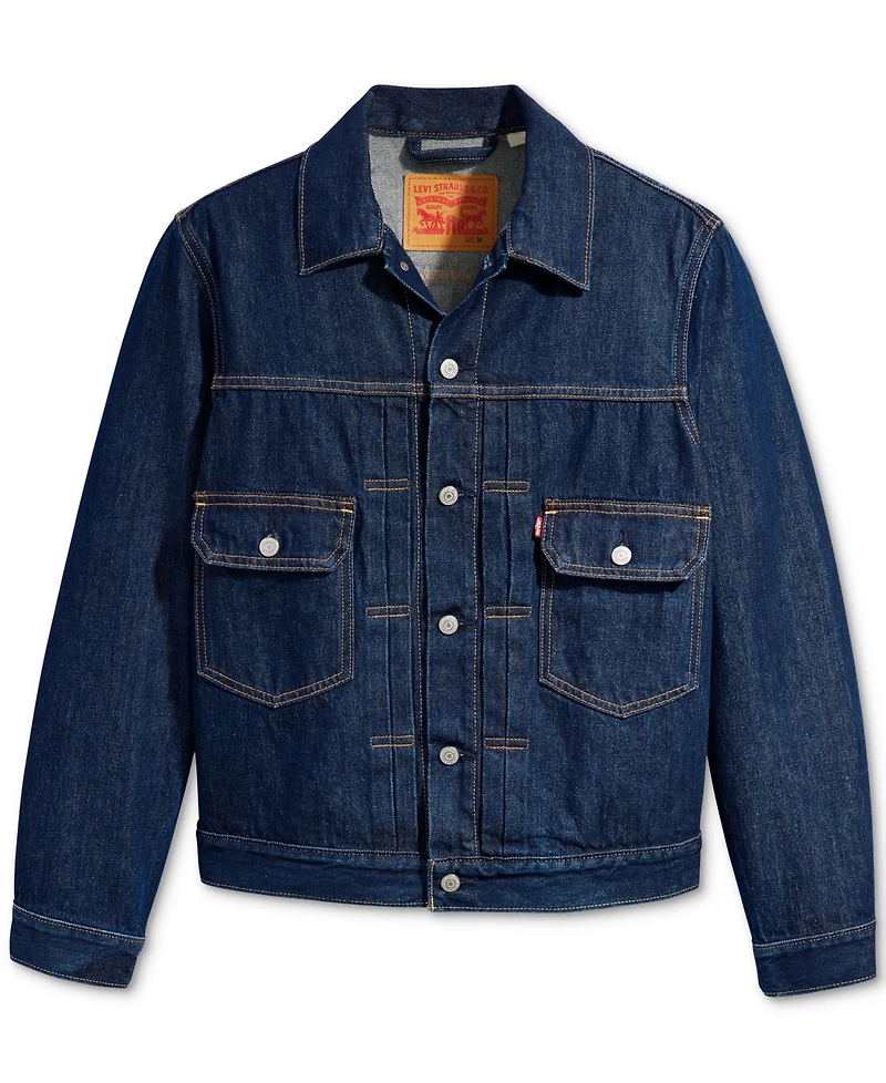 Levi's Men's Type Ii Relaxed-Fit Denim Trucker Jacket