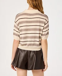 Astr the Label Women's Scottie Collared Sweater