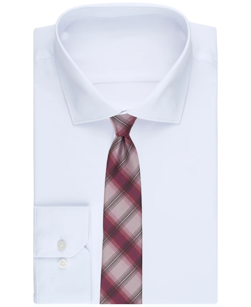 Perry Ellis Portfolio Men's Gerald Plaid Classic Tie