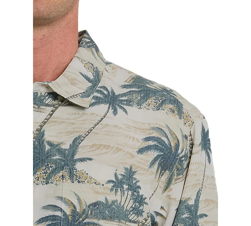 Quiksilver Waterman Men's Island Vues Print Shirt