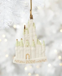 Lenox 2026 Dated Cinderella's Castle Ornament