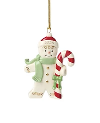 Lenox 2026 Gingerbread with Candy Cane Ornament