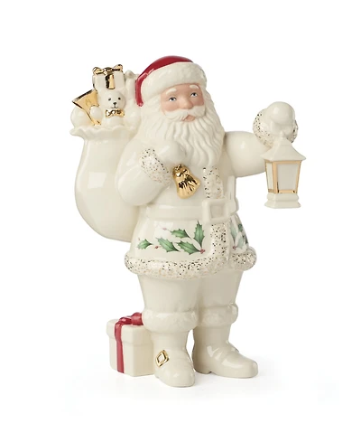Lenox Santa with Lantern Figurine
