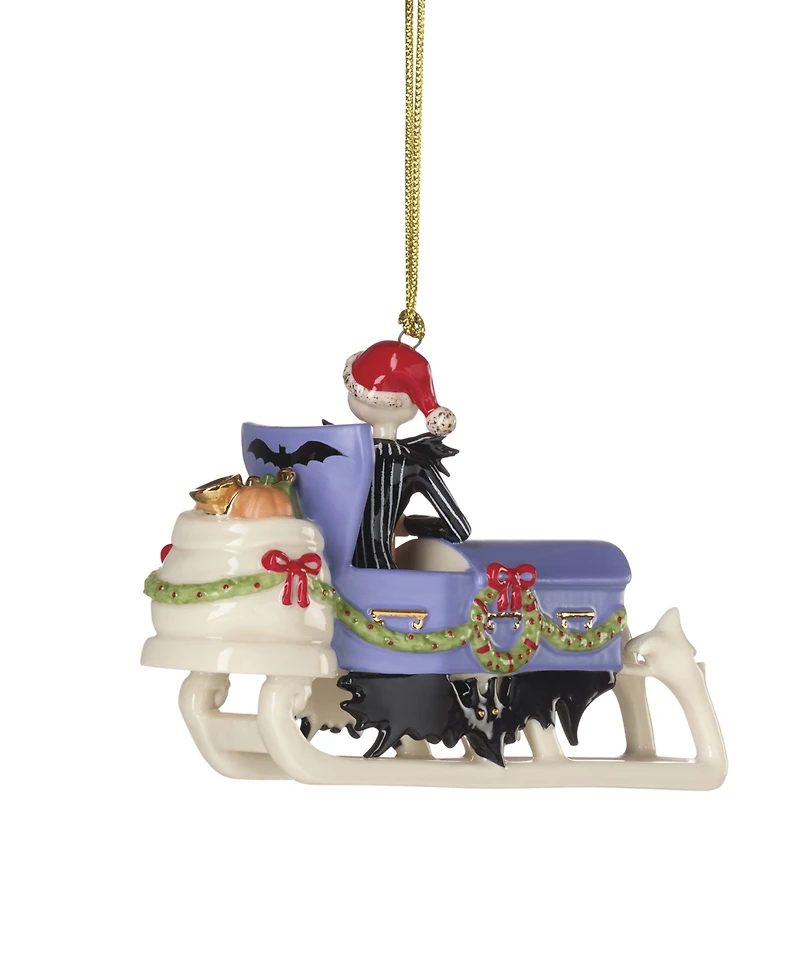 Lenox The Nightmare Before Christmas Sleigh Ride Ornament