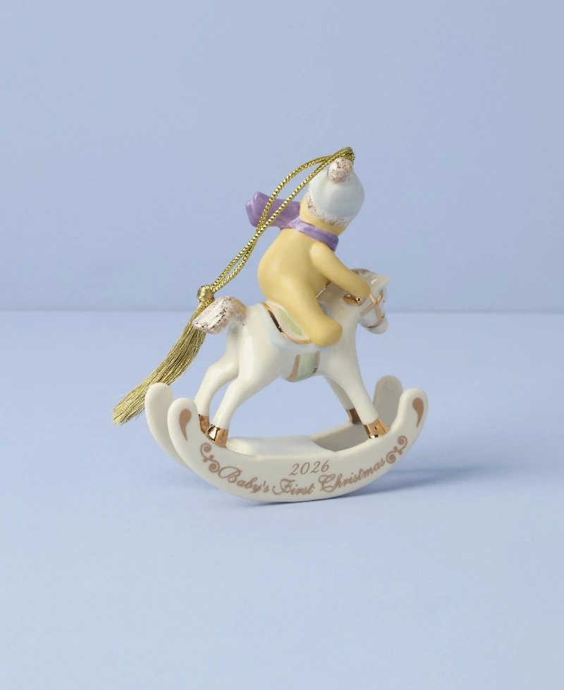 Lenox 2026 Winnie the Pooh Baby's 1st Christmas Ornament