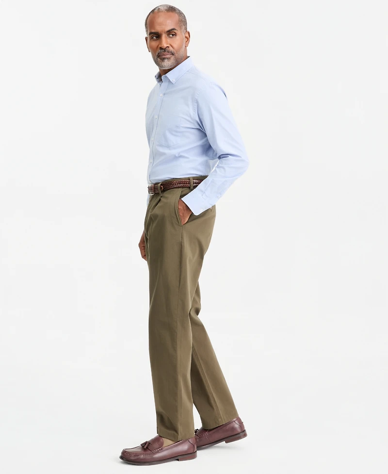 Club Room Men's Relaxed-Fit Pleated Chinos, Macy's Exclusive
