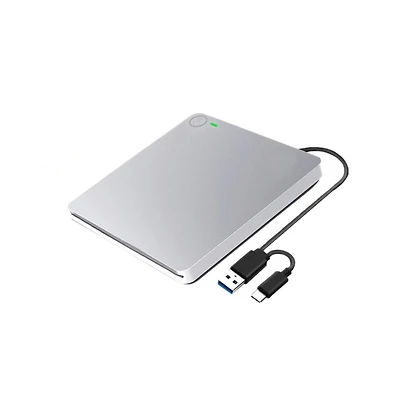 Artudatech 4K 24X External Bd/Dvd/Cd Writer – Usb 3.0, Slot-in, Plug and Play