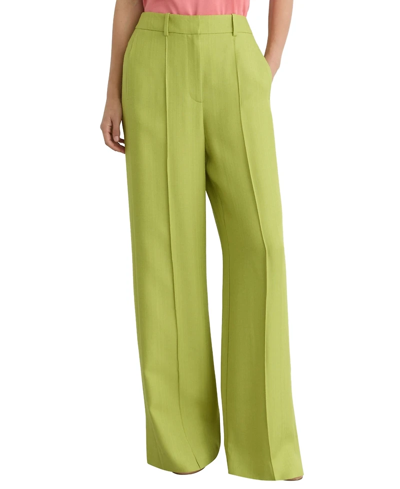 Reiss Women's Jodie Wide-Leg Suit Pants