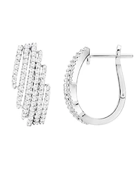 Macy's Diamond Earrings (1 ct. t.w.) in Sterling Silver