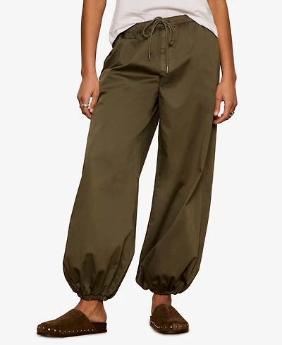Sanctuary Women's Cropped Balloon Leg Pull-On Pants