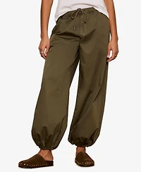 Sanctuary Women's Cropped Balloon Leg Pull-On Pants