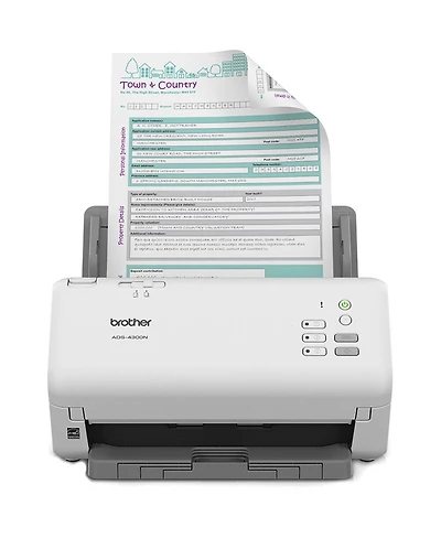 Brother Ads-4300N High-Speed Professional Duplex Desktop Scanner