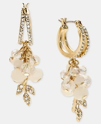lonna & lilly Beaded Charm Split-Hoop Earrings
