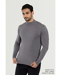 Xray Big & Tall Mock Neck Sweater