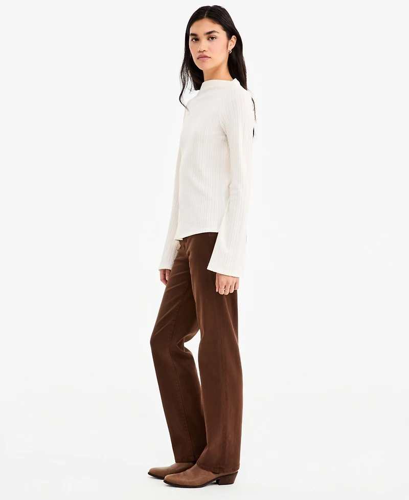 Liverpool Los Angeles Women's Kennedy Straight-Leg Comfort Waist Jeans