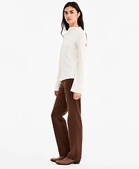 Liverpool Los Angeles Women's Kennedy Straight-Leg Comfort Waist Jeans