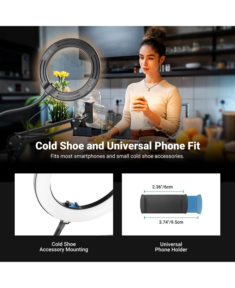 Neewer N41 Ring Light for select iPhone models