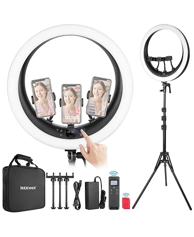Neewer RP19H Ring Light with 19 Inch for select iPhone models