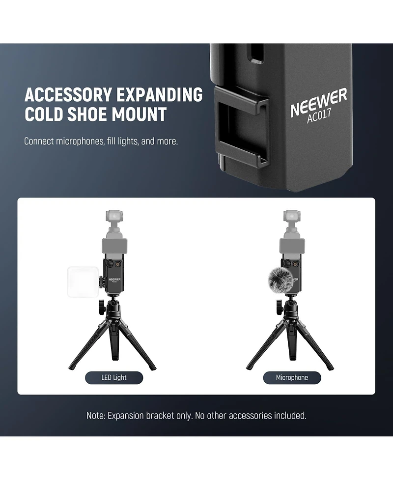 Neewer AC017 Camera Mounting Accessory for Dji Osmo Pocket 3