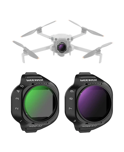 Neewer ND2-32 Camera Lens Accessory with ND2-32, ND64-512 for Dji Mini 5 Pro Drone Camera