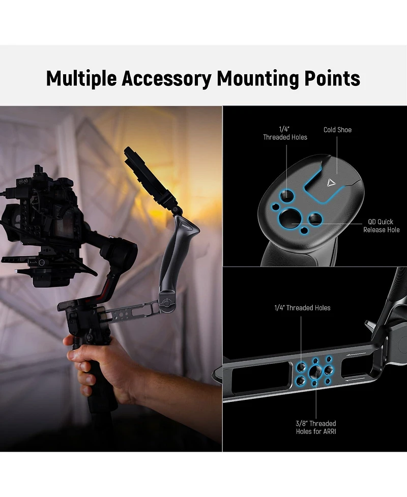 Neewer CA143 Camera and Photo Accessory for Dji Ronin Rs4Mini RS4 RS4Pro RS3 Mini RS