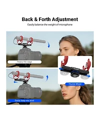 Neewer MH2 Camera Mounting Accessory for Rode Ntg Series Sennheiser MKE600 Audio Technica AT875R