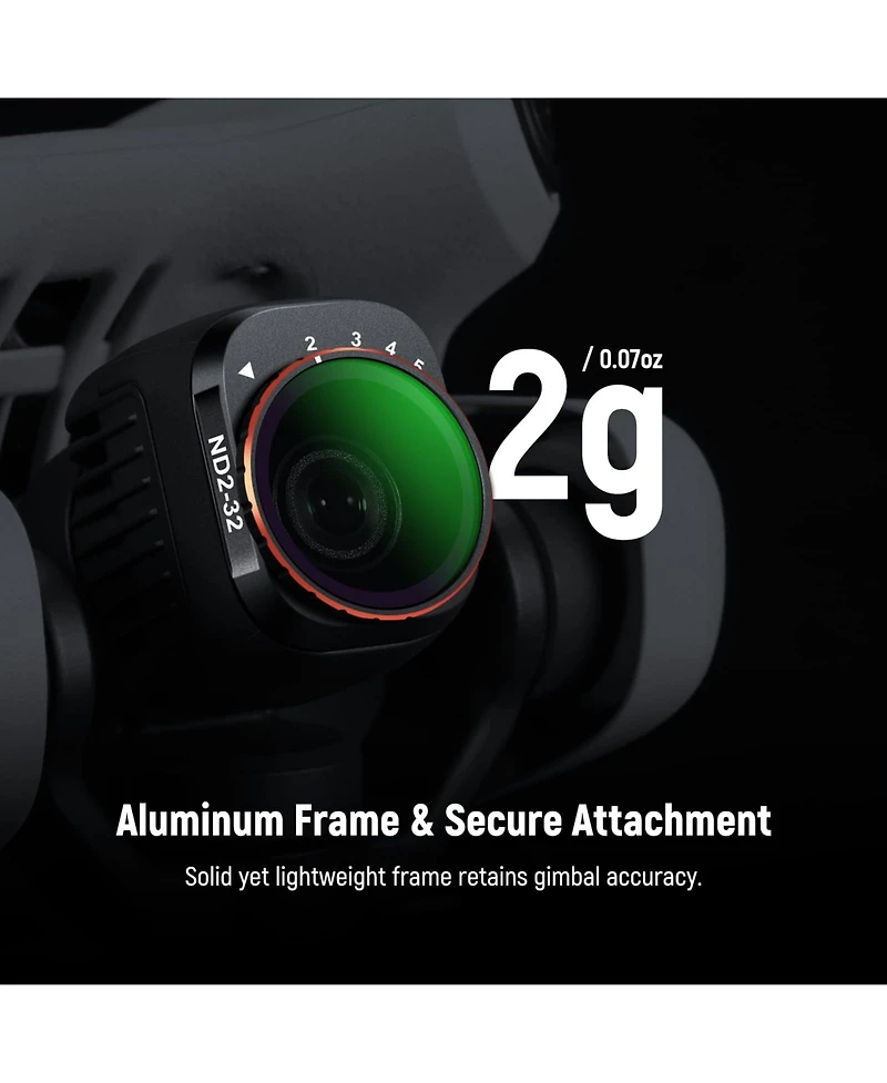 Neewer ND2-32 Camera Lens Accessory with ND2-32, ND64-512 for Dji Mini 4 Pro