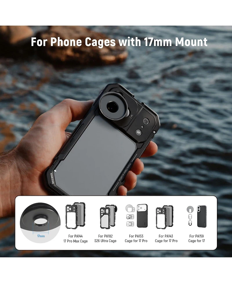 Neewer PA061 Camera Lens Accessory for select iPhone models