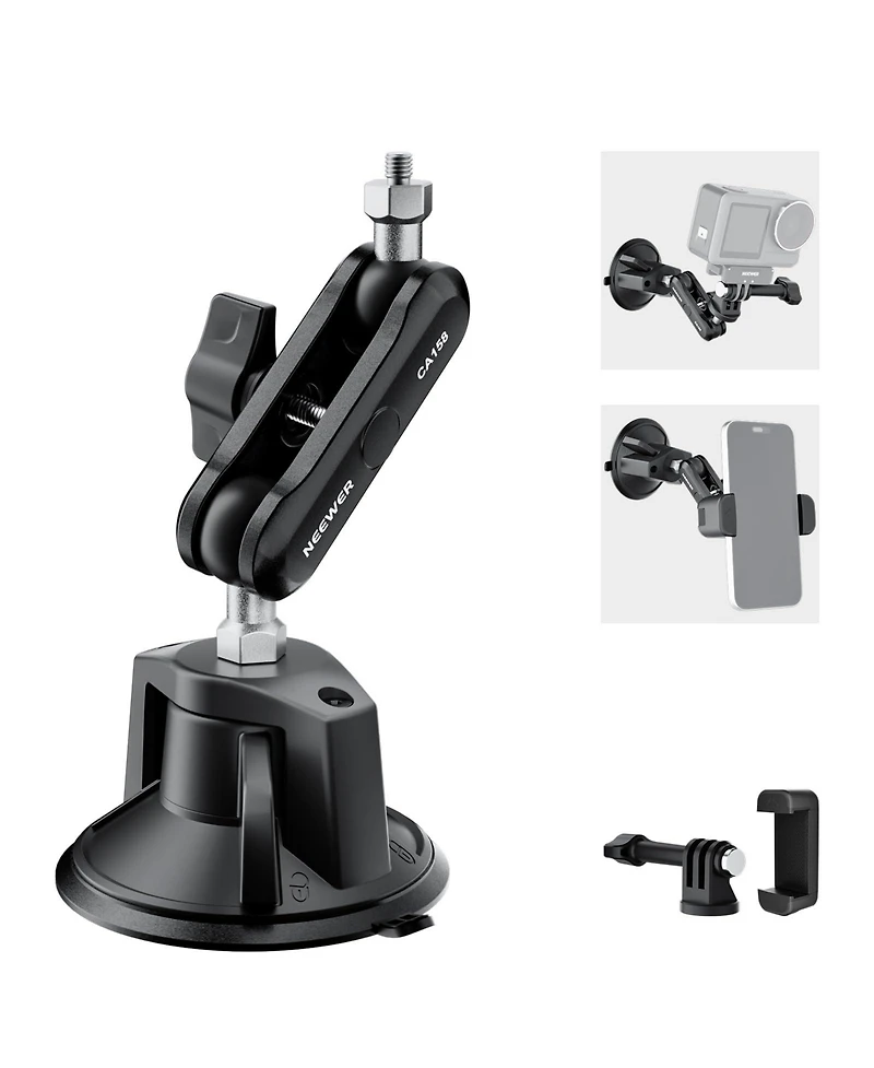 Neewer CA158 Camera Mounting Accessory for select GoPro, Dji and Insta360 action cameras