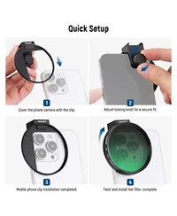 Neewer Fl-79 Camera Lens Accessory with Cpl for select iPhone and Android mobile devices
