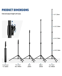 Neewer Photography Light Stand with 13ft, 6.5lb, 3kg