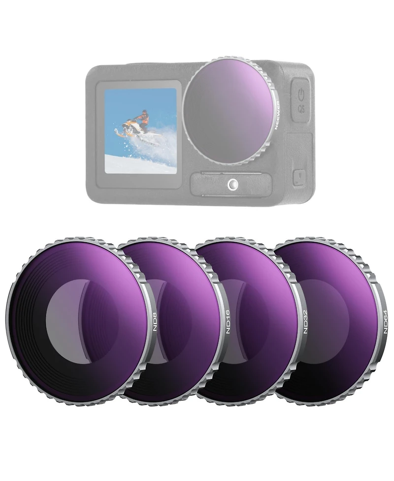 Neewer Fl-B04 Camera Lens Accessory with ND8, ND16, ND32 for select Dji Osmo Action models