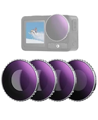 Neewer Fl-B04 Camera Lens Accessory with ND8, ND16, ND32 for select Dji Osmo Action models