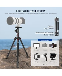 Neewer TP77 Camera Tripod with 34lb for select iPhone models