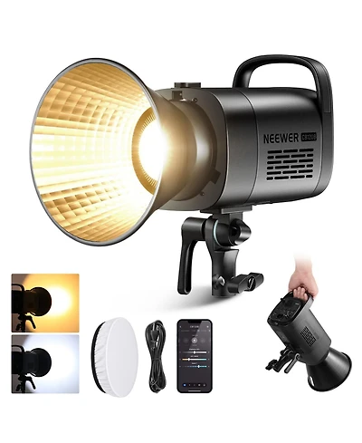 Neewer CB120B Camera Mounting Accessory with 120W, 78000lux, 2700K-6500K