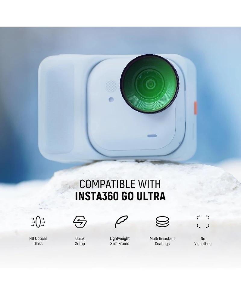 Neewer Fl-C47 Camera Lens Accessory for Insta360 Go Ultra
