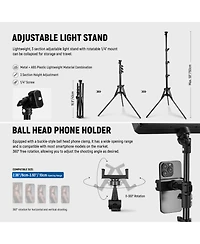 Neewer BP300 Led Video Light with 150cm, 6500K, Bi Color
