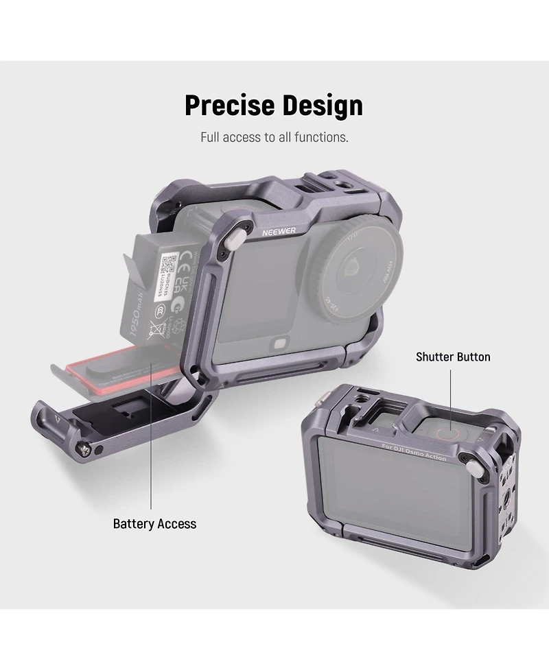 Neewer AC049 Camera Mounting Accessory for select Dji Osmo Action models