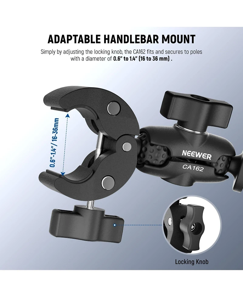 Neewer CA162 Camera Mounting Accessory for select Dji Osmo Action models