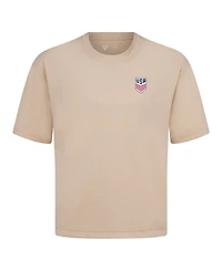 LevelWear Men's Khaki Usmnt Luxe Signature T-Shirt