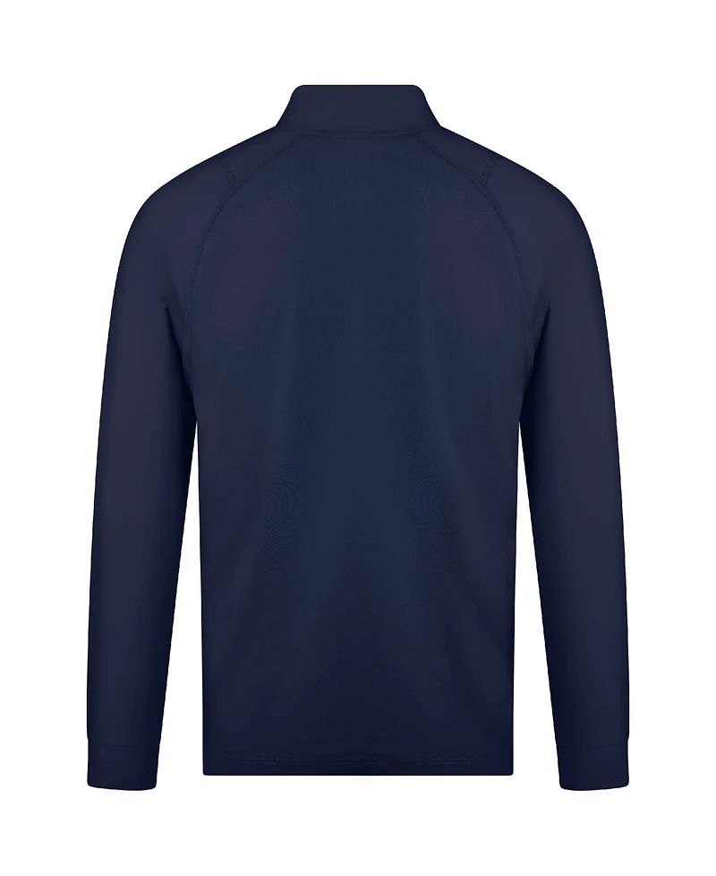 LevelWear Men's Navy Usmnt Theory Quarter-Zip Pullover Sweatshirt