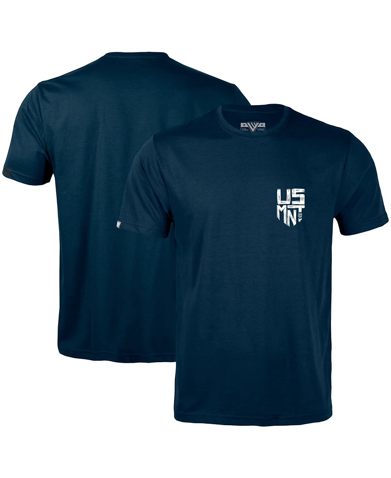 LevelWear Men's Navy Usmnt Richmond Scribble T-Shirt