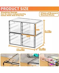 Xdovet Stordrawers Desk Organizers Makeup Office Supplies