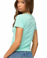 Edikted Women's Marleaux Fitted T Shirt