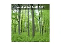 Mondawe Patio Park Garden Porch Chair Bench