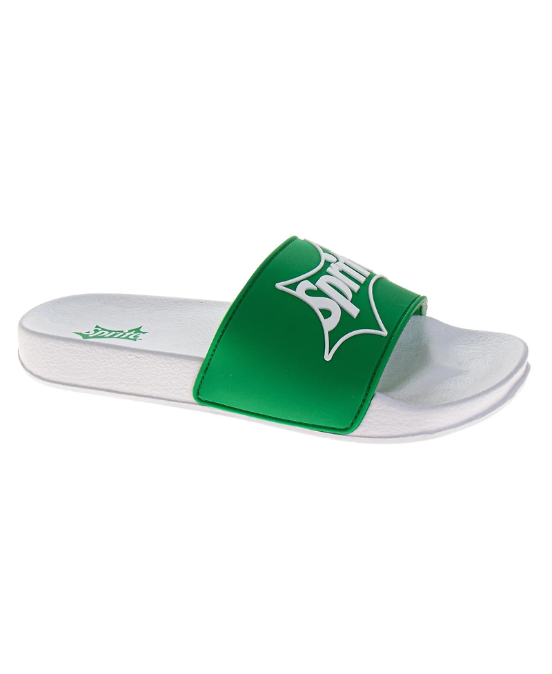 Coca-Cola Men's Sprite Logo Casual Slides Comfortable Pool Sandals