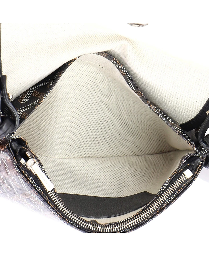Pre-Owned Goyard Plumet Clutch Wallet Coated Canvas