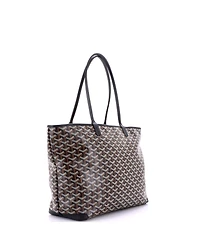 Pre-Owned Goyard Mm Artois Tote Coated Canvas