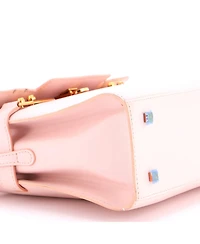 Pre-Owned Delvaux Mm Tempete Top Handle Bag Leather