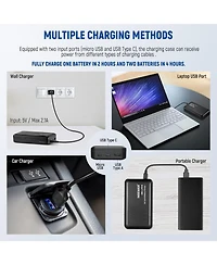 Neewer Lp-E6 Camera Battery and Charging Accessory with 2000 mAh for Canon 5D Mark Ii Iii 5D Mark Iv